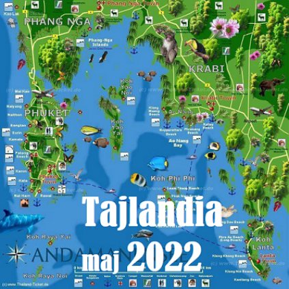 TAJLANDIA katamaranem 2022.